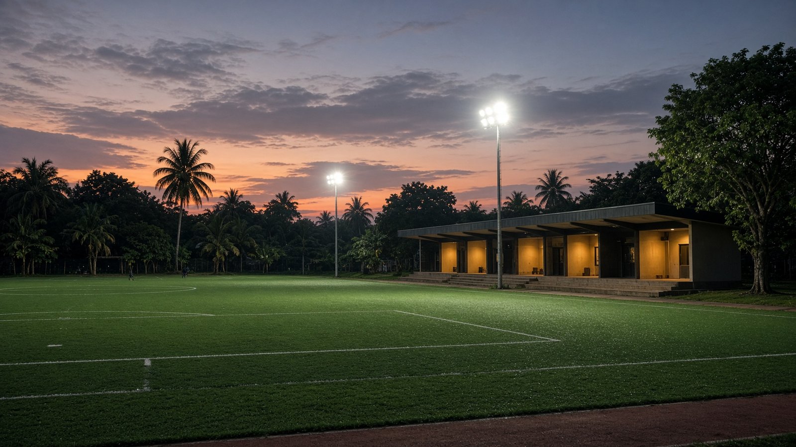 Agoro Sports Complex in Aburi